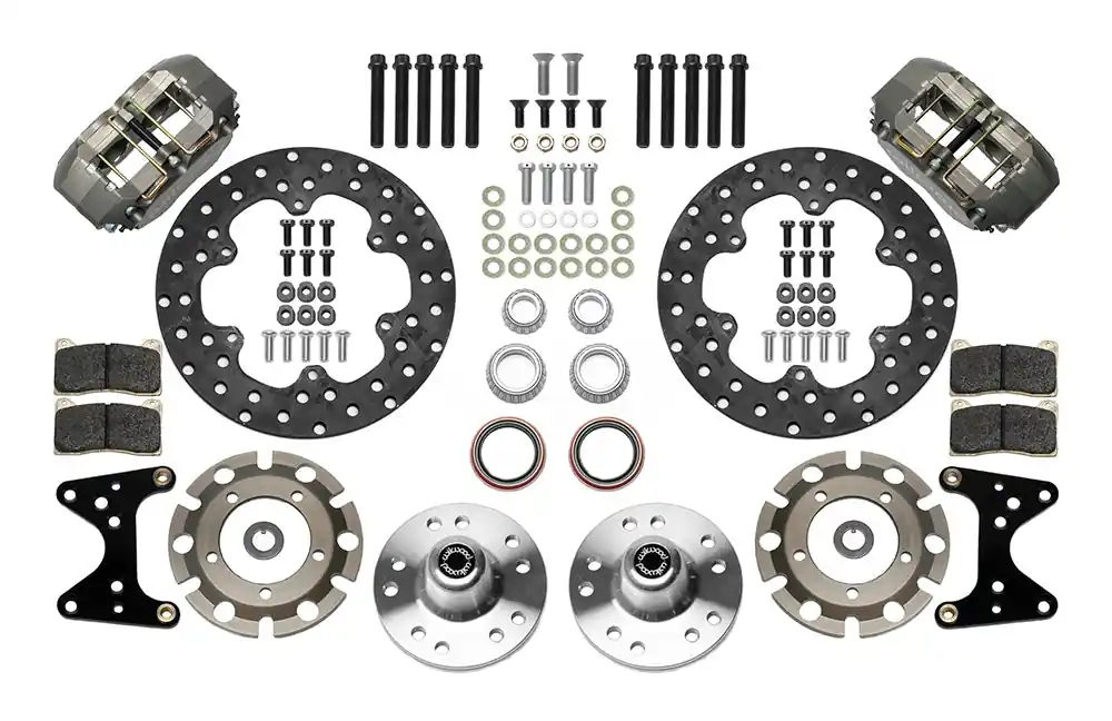 1971 - 1980 Ford, Mercury Dynapro Lug Mount Front Dynamic Drag Brake Kit - 140-14416 Seasonal Sale