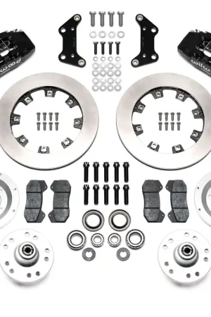 1973 - 1989 Chrysler, Dodge, Plymouth Forged Dynapro 6 Big Brake Front Brake Kit (Hub) - 140-17321 Handmade