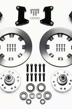 Best Seller 1974 - 1980 Ford, Mercury Forged Dynalite Big Brake Front Brake Kit (Hub) - 140-10440