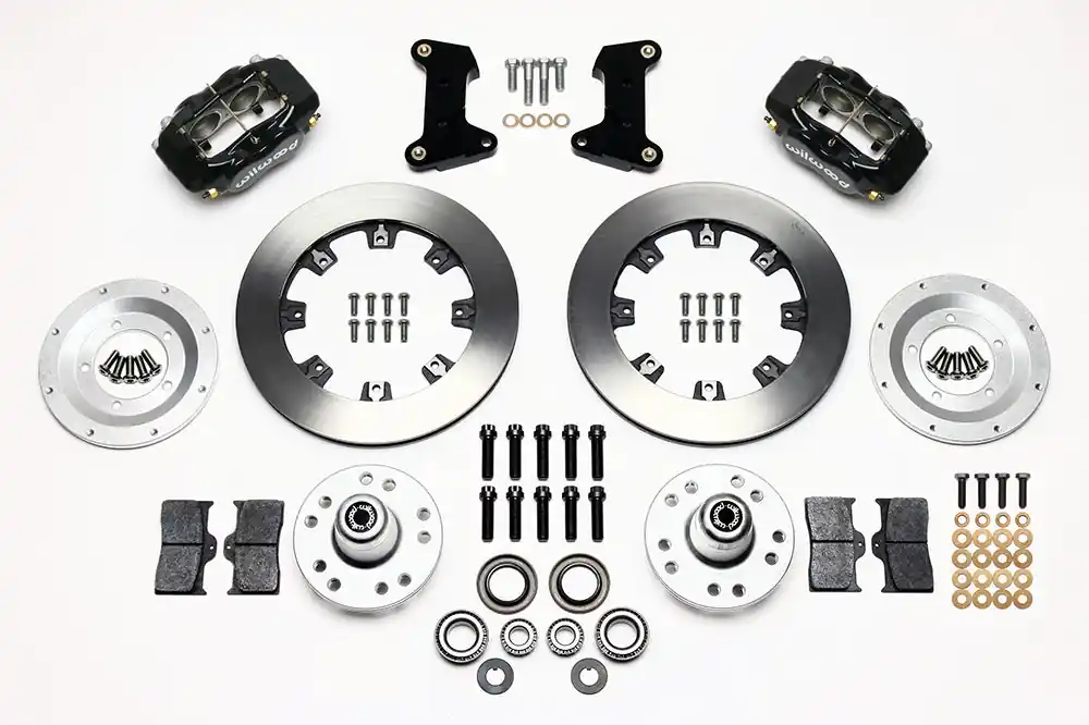Best Seller 1974 - 1980 Ford, Mercury Forged Dynalite Big Brake Front Brake Kit (Hub) - 140-10440