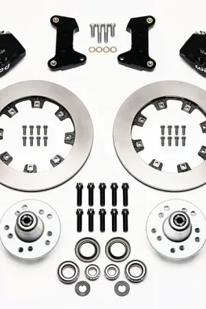 1974 - 1980 Ford, Mercury Forged Dynapro 6 Big Brake Front Brake Kit (Hub) - 140-10742 Final Sale