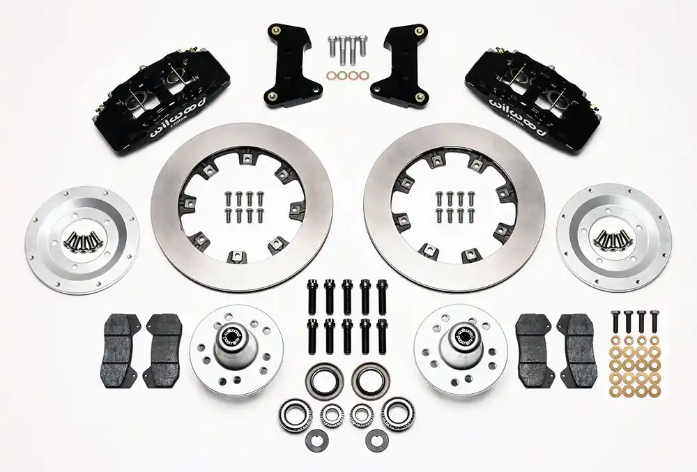 1974 - 1980 Ford, Mercury Forged Dynapro 6 Big Brake Front Brake Kit (Hub) - 140-10742 Final Sale