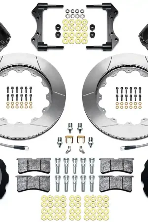 1976 - 1977 Ford Forged Narrow Superlite 6R Big Brake Front Brake Kit (Hat) - 140-13330 Limited Time