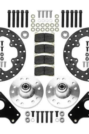 Mega Sale 1978 - 2003 Buick, Chevrolet, GMC, Isuzu, Oldsmobile, Pontiac Dynapro Lug Mount Front Dynamic Drag Brake Kit - 140-14419