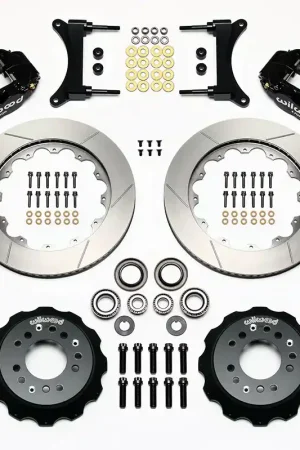 1978 - 2003 Buick, Chevrolet, GMC, Isuzu, Oldsmobile, Pontiac Forged Narrow Superlite 6R Big Brake Front Brake Kit (Hub) - 140-12299 Authentic