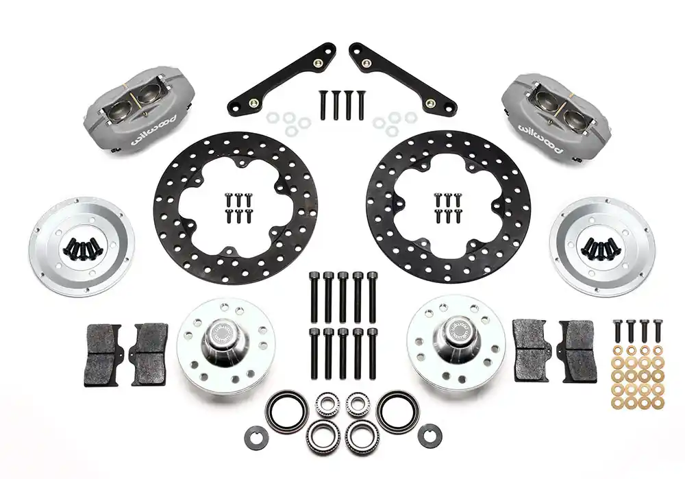 1979 - 1990 Buick, Chevrolet, Oldsmobile, Pontiac Forged Dynalite Front Drag Brake Kit - 140-8175 New Arrival