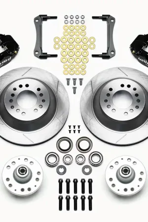 1979 - 1990 Buick, Chevrolet, Oldsmobile, Pontiac Forged Narrow Superlite 6R Big Brake Front Brake Kit (Hub and 1PC Rotor) - 140-12280 Authentic