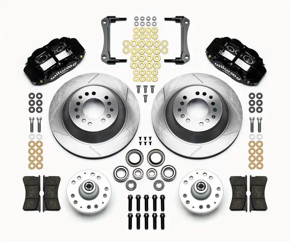 1979 - 1990 Buick, Chevrolet, Oldsmobile, Pontiac Forged Narrow Superlite 6R Big Brake Front Brake Kit (Hub and 1PC Rotor) - 140-12280 Authentic