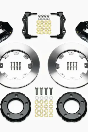 1982 - 1986 Jeep Forged Narrow Superlite 4R Big Brake Front Brake Kit (Hat) - 140-12613 Trusted Brand