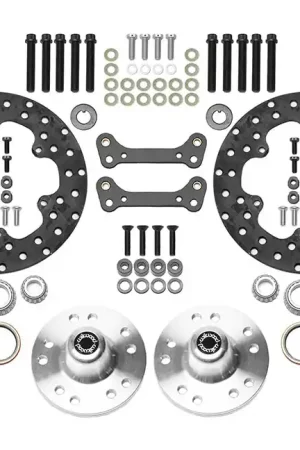 1982 - 1992 Chevrolet, Pontiac Dynapro Lug Mount Front Dynamic Drag Brake Kit - 140-14421 Secure Checkout