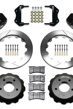 1985 - 1987 Chevrolet Forged Narrow Superlite 6R Big Brake Front Brake Kit (Hat) - 140-11918 Modern