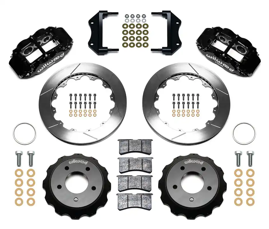 1985 - 1987 Chevrolet Forged Narrow Superlite 6R Big Brake Front Brake Kit (Hat) - 140-11918 Modern