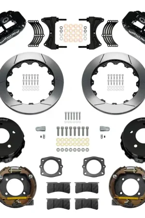 1988 - 1998 Chevrolet, GMC Forged Narrow Superlite 4R Big Brake Rear Parking Brake Kit - 140-17542 Exclusive Offer