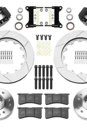 1988 - 2002 Chevrolet, GMC Forged Narrow Superlite 6R Big Brake Front Brake Kit (Hub) - 140-15950 Fan Favorite