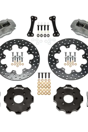 1990 - 2013 Acura, Honda Forged Dynalite Front Drag Brake Kit (Hat) - 140-8442 Low Price