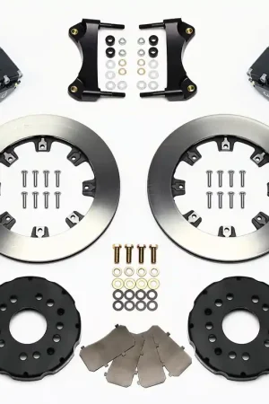 Flash Sale 1995 - 2000 Chrysler, Dodge, Eagle, Mitsubishi Dynapro Radial Big Brake Front Brake Kit (Hat) - 140-8292