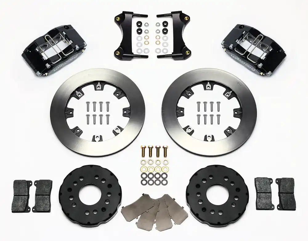 Flash Sale 1995 - 2000 Chrysler, Dodge, Eagle, Mitsubishi Dynapro Radial Big Brake Front Brake Kit (Hat) - 140-8292