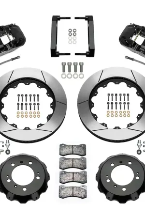 Get Yours 1999 - 2012 Porsche AERO6 Big Brake Front Brake Kit - 140-17100