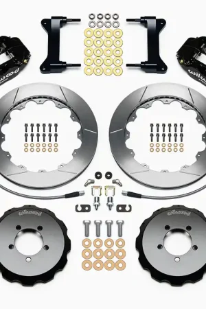 Express Delivery 1999 - 2021 Subaru Forged Narrow Superlite 6R Big Brake Front Brake Kit (Hat) - 140-12874