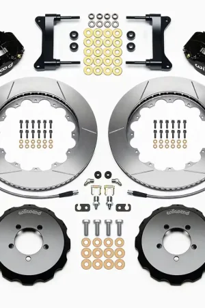 Holiday Sale 1999 - 2021 Subaru Forged Narrow Superlite 6R Big Brake Front Brake Kit (Hat) - 140-12875