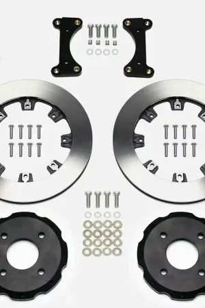 2002 - 2006 Mitsubishi Forged Dynalite Big Brake Front Brake Kit (Hat) - 140-7015 Exclusive