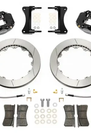 Direct From Factory 2002 - 2009 Audi Forged Narrow Superlite 6R Big Brake Front Brake Kit (Hat) - 140-14487