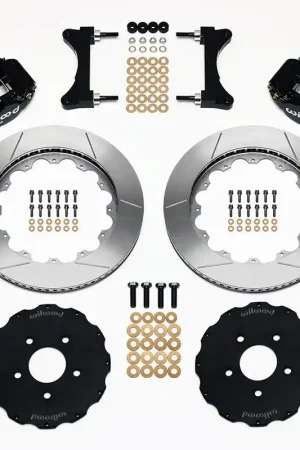 2003 - 2006 Mitsubishi Forged Narrow Superlite 6R Big Brake Front Brake Kit (Hat) - 140-9285 Sale