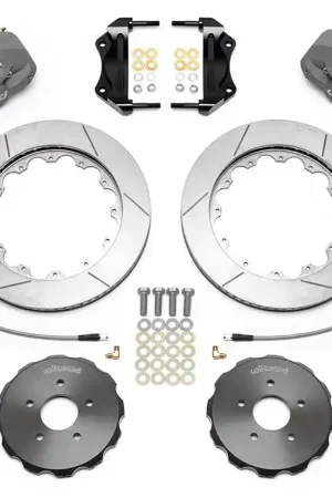 Order Now 2003 - 2009 Infiniti, Nissan AERO6 Big Brake Front Brake Kit (Race) - 140-14816