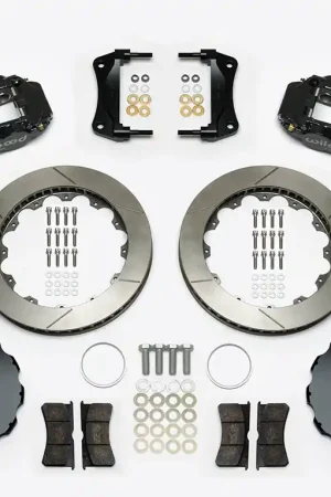 Get Yours 2003 - 2011 Ford, Lincoln, Mercury Forged Narrow Superlite 6R Big Brake Front Brake Kit (Hat) - 140-14680