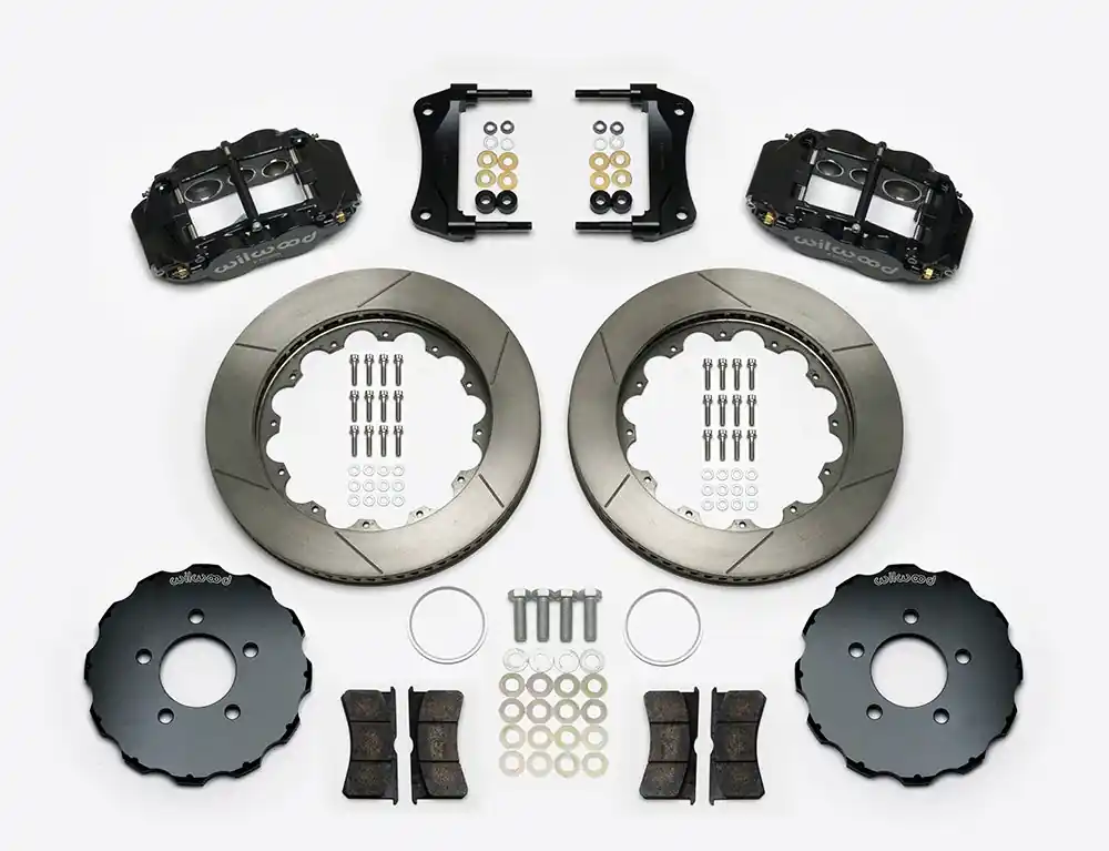 Flash Sale 2003 - 2011 Ford, Lincoln, Mercury Forged Narrow Superlite 6R Big Brake Front Brake Kit (Hat) - 140-14681