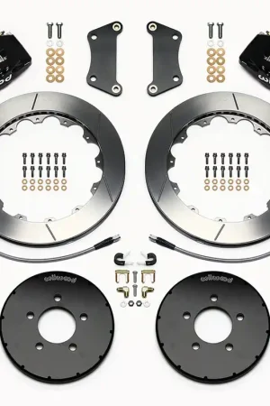 Hot Deal 2004 - 2013 Mazda Forged Dynapro 6 Big Brake Front Brake Kit (Hat) - 140-13581