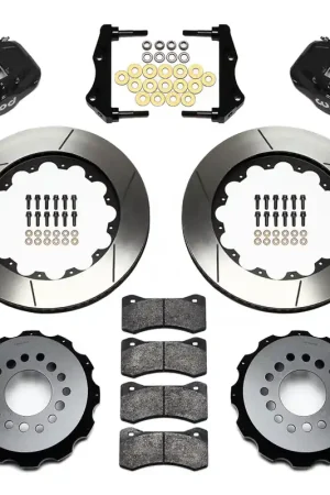 Crafted 2005 - 2011 Chrysler, Dodge AERO4 Big Brake Rear Brake Kit For OE Parking Brake - 140-11765