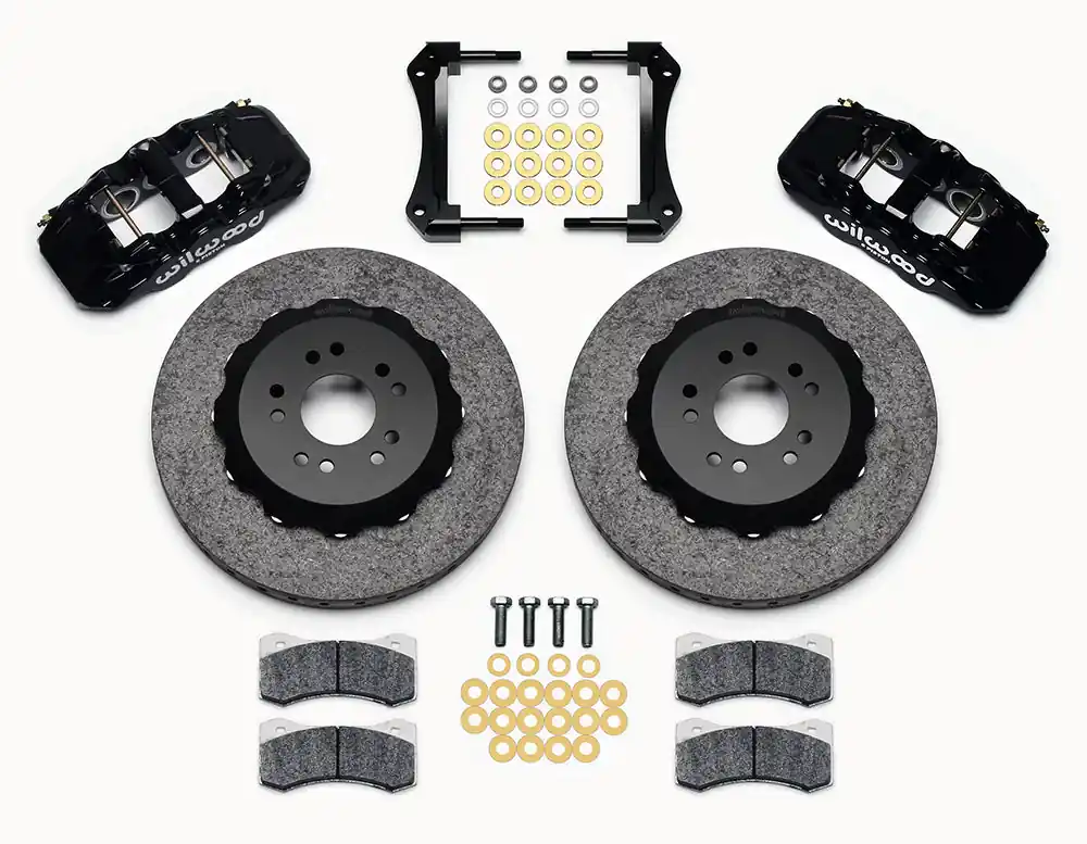 Instant Buy 2005 - 2014 Ford AERO6 WCCB Carbon-Ceramic Big Brake Front Brake Kit - 140-12756