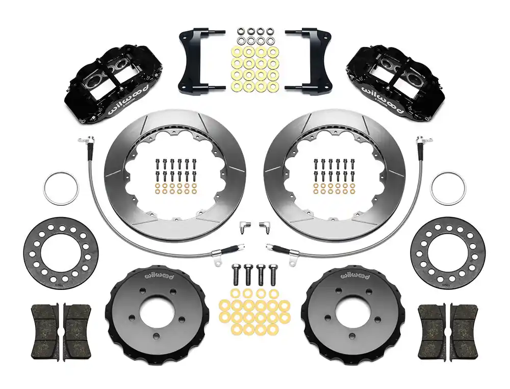 2006 - 2015 Mazda Forged Narrow Superlite 6R Big Brake Front Brake Kit (Hat) - 140-12907 Secure Checkout