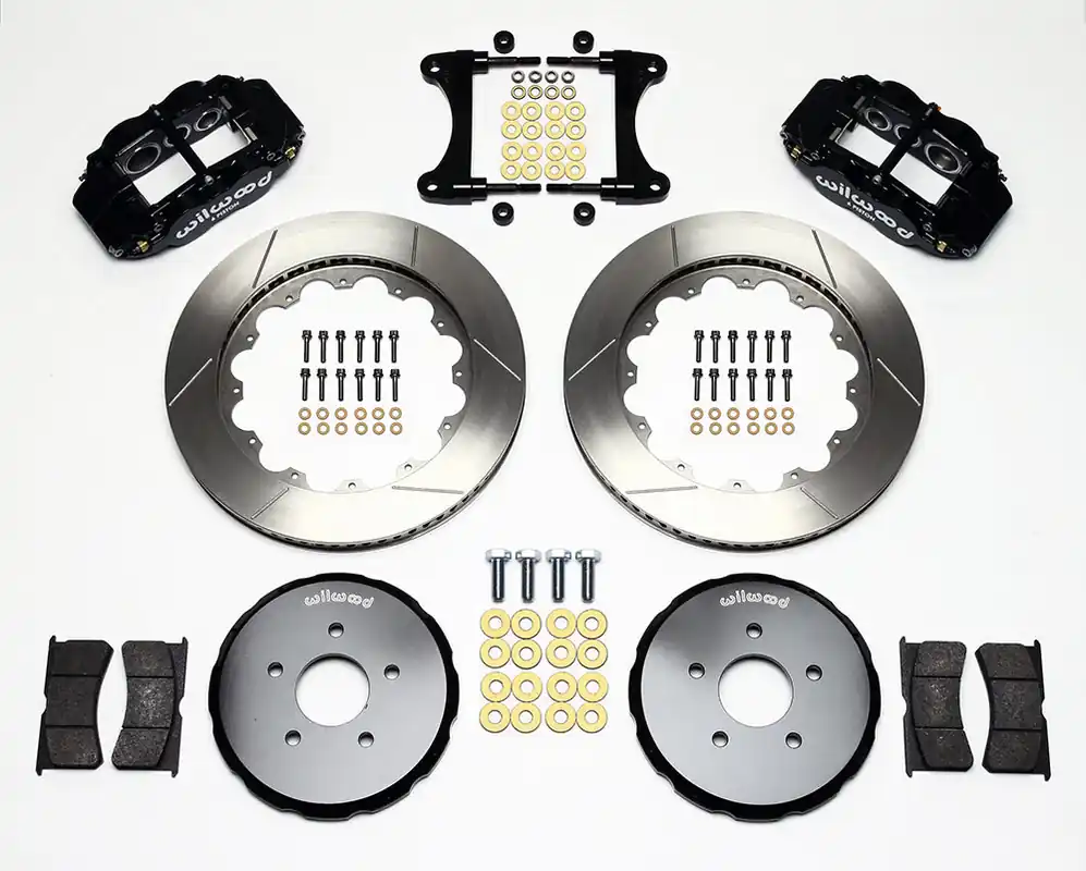 Hot Picks 2007 - 2013 Infiniti, Nissan Forged Narrow Superlite 6R Big Brake Front Brake Kit (Hat) - 140-11584