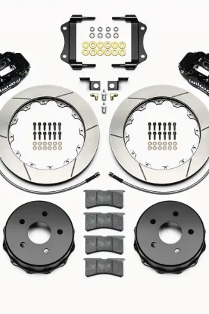 Free Shipping 2007 - 2018 Jeep Forged Narrow Superlite 4R Big Brake Rear Brake Kit For OE Parking Brake - 140-13969