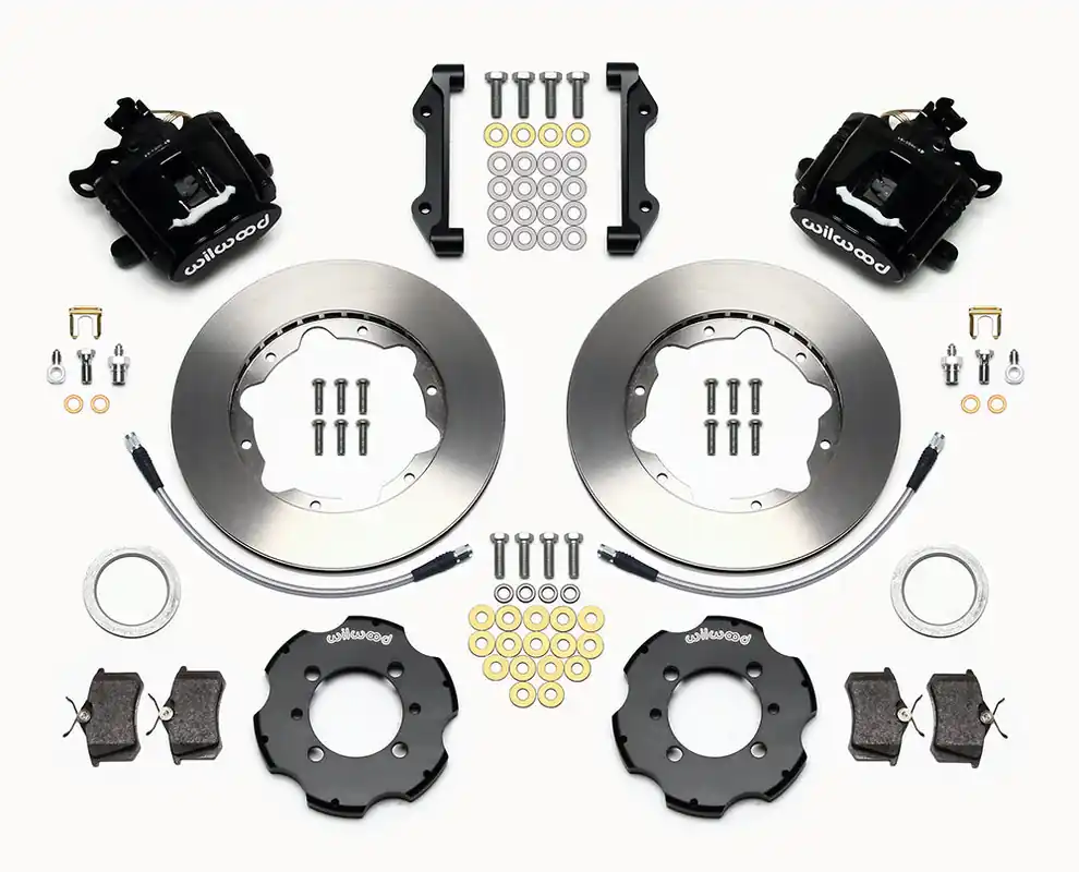 2012 - 2015 Fiat Combination Parking Brake Caliper Rear Brake Kit - 140-12768 Best Seller