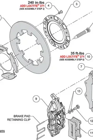 Flash Sale 2016 - 2021 Polaris UTV6 Rear Brake Kit (Race) - 140-17597