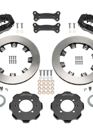Direct From Manufacturer 2016 - 2023 Fiat, Mazda Forged Dynalite Big Brake Front Brake Kit (Hat) - 140-17937