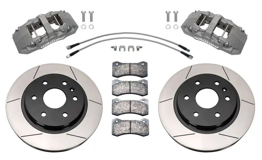 Place Order 2019 - 2024 Cadillac, Chevrolet, GMC AERO6-DM Direct-Mount Armored Vehicle Front Brake Kit - 140-17758