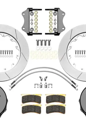 Budget 2020 - 2020 Jeep Forged Narrow Superlite 4R Big Brake Rear Brake Kit For OE Parking Brake - 140-16179