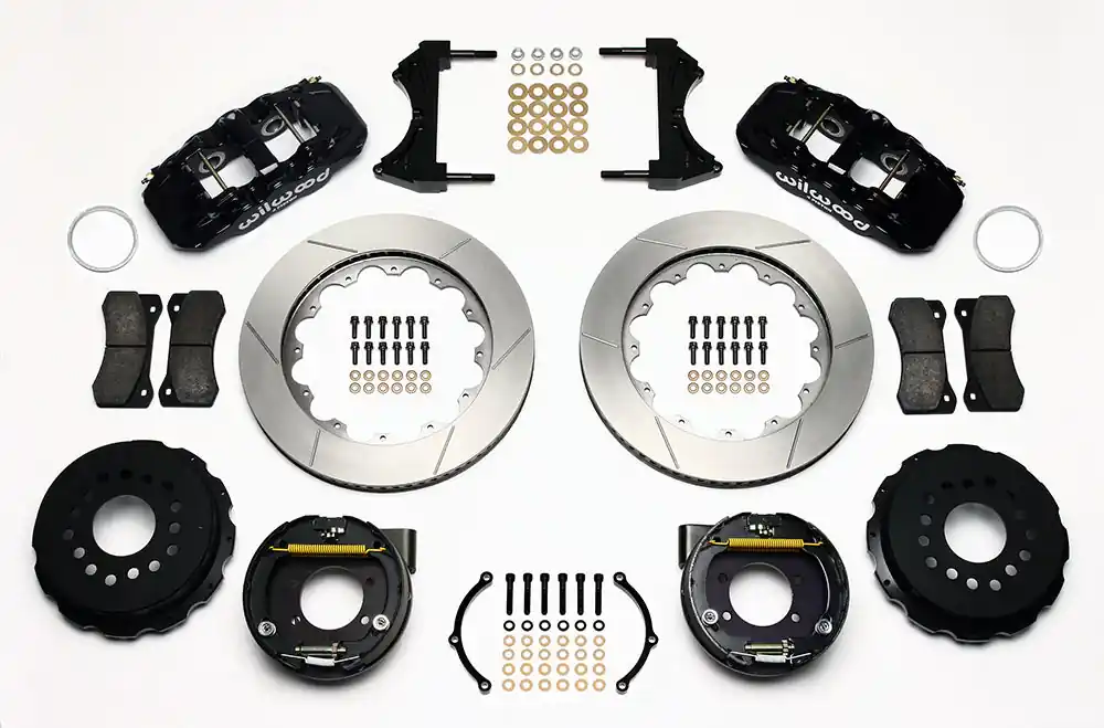Money Back Guarantee AERO4 Big Brake Rear Parking Brake Kit - 140-10952