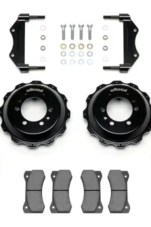 AERO6 Big Brake Rear Brake Kit For OE Parking Brake - 140-15498 Best Choice