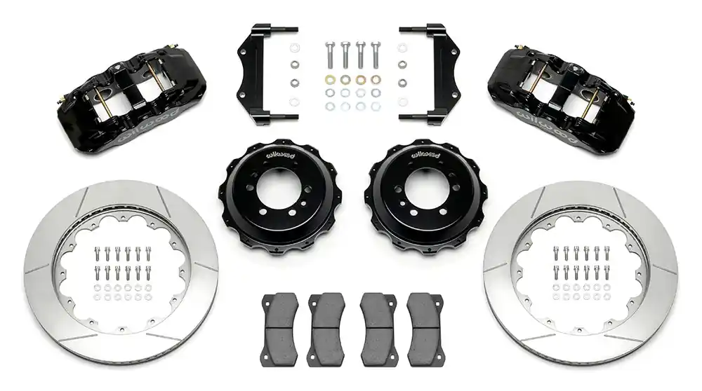 AERO6 Big Brake Rear Brake Kit For OE Parking Brake - 140-15498 Best Choice