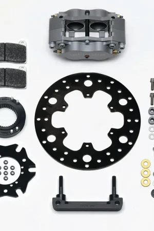 Same Day Shipping Billet Narrow Dynalite Radial Mount Midget Inboard Brake Kit - 140-11142