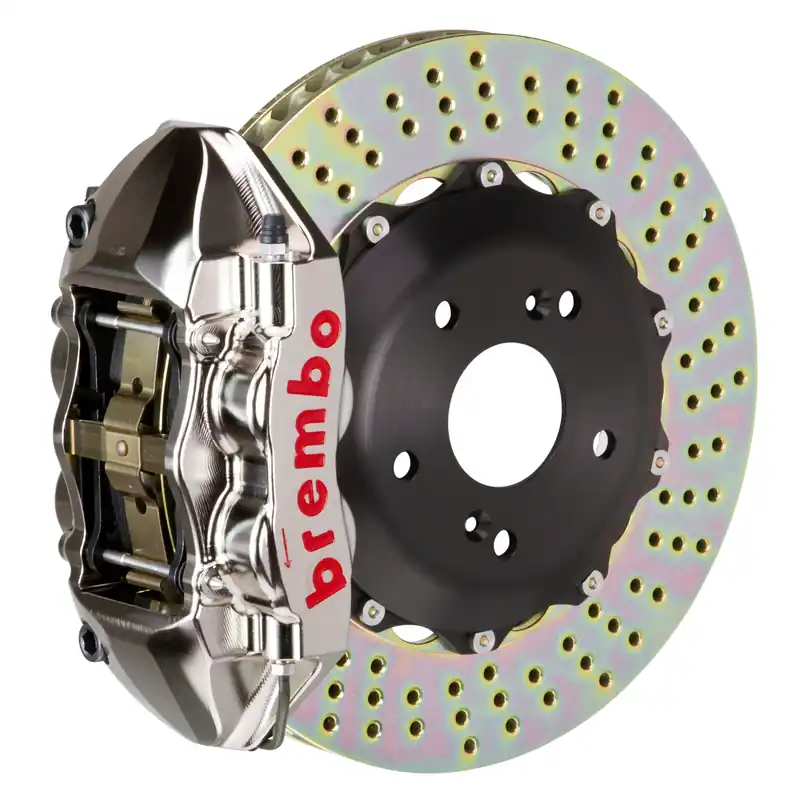 Brembo Front, 328x28 2-Piece Discs, Nickel Plated Calipers - GTXRX1PX-6001A Limited Time