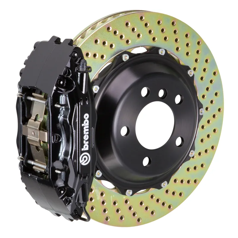 Brembo Front, 355x32 2-Piece Discs, Black Calipers - 1BX-8015A Clearance