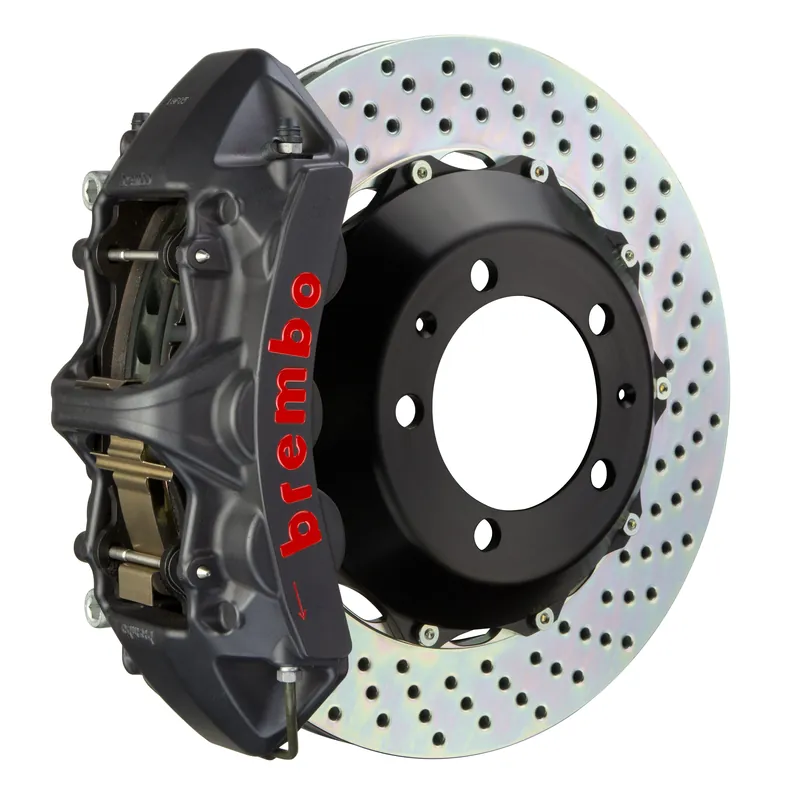 Brembo Front, 355x32 2-Piece Discs, Black Hard Anodized Calipers - GTXSX1MX-8031A Free Delivery