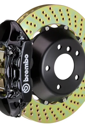 Sale Brembo Front, 365x29 2-Piece Discs, Black Calipers - 1PX-8521A