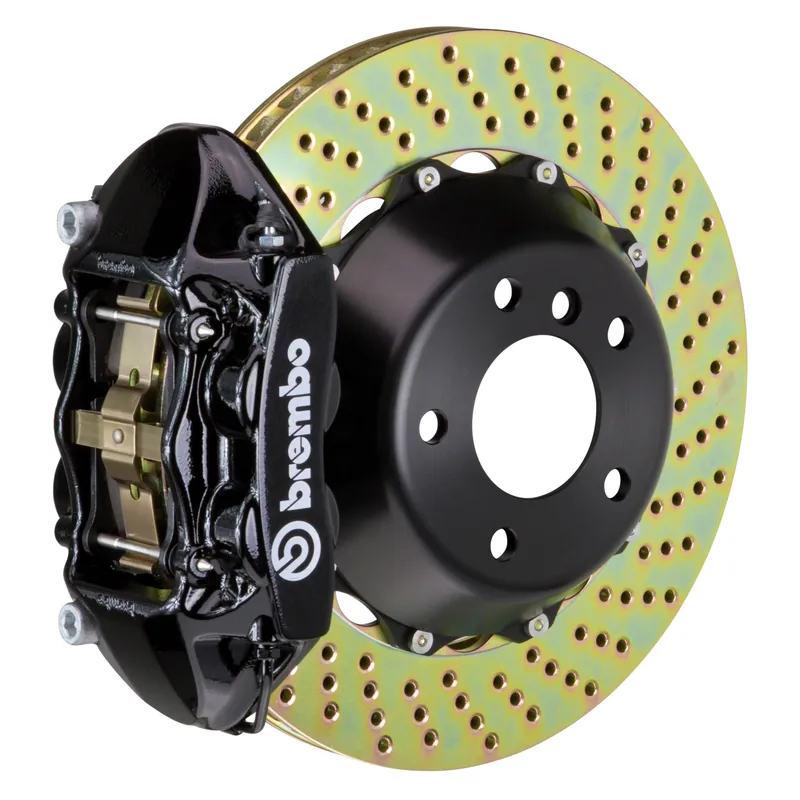 Sale Brembo Front, 365x29 2-Piece Discs, Black Calipers - 1PX-8521A